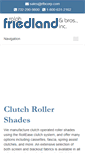 Mobile Screenshot of friedlandshades.com